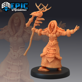 Winter Shaman 3D-printed model